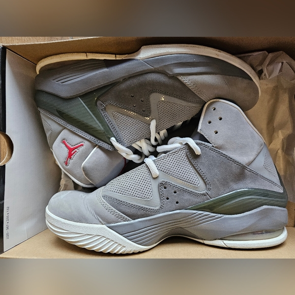 Nike Air Jordan Pure J Grey and Red - Picture 9 of 11